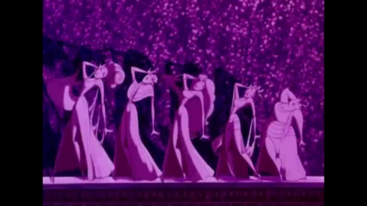 Songs in Disney Version: It's raining men (Muses)