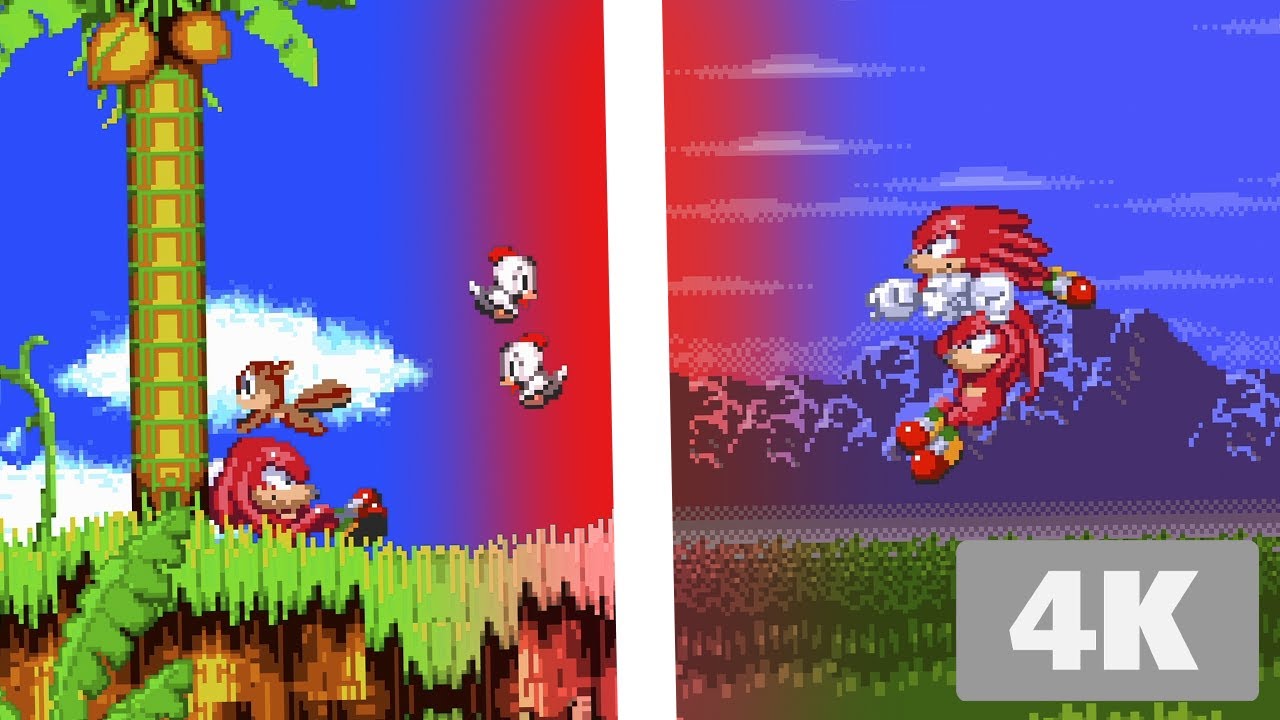 Sonic 3 AIR: Knuckles, Knuckles & Knuckles RE;chuckled | Gameplay in 4K 60 FPS