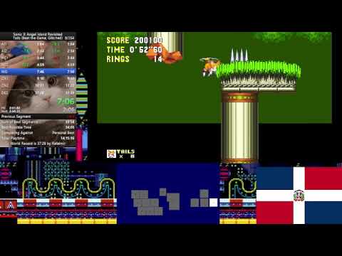 Sonic 3 AIR Tails Any% Speedrun in 35:53 (WR)