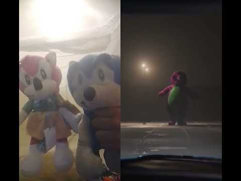 Sonic And Amy rose Terror Barney.EXE in @Sdawkminn