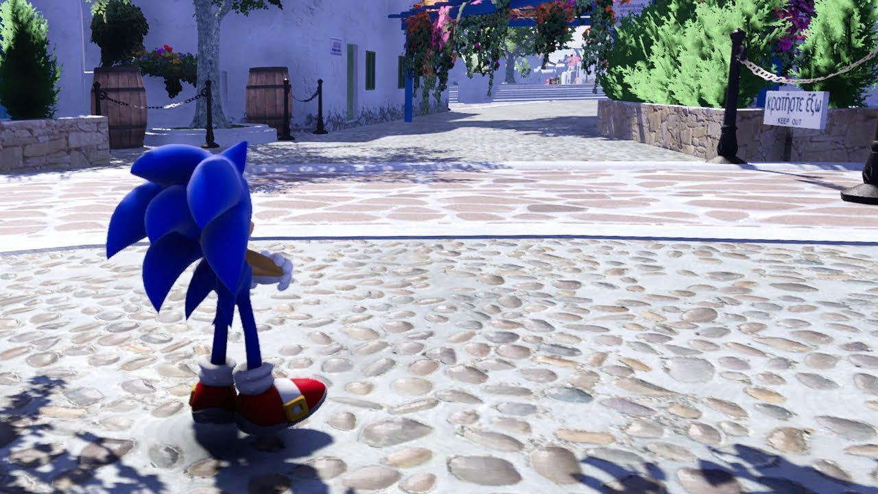 SONIC BUMPER ENGINE - Windmill Isle Act 2