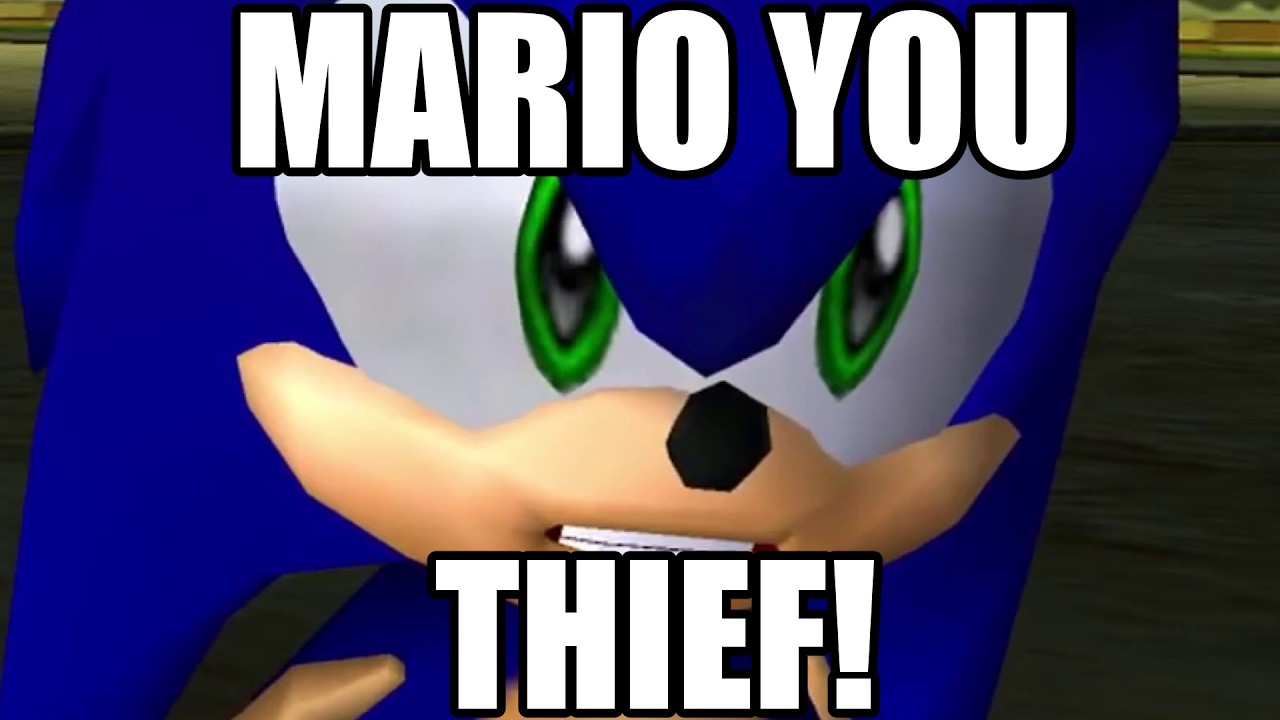 Sonic Caught Mario Kart World in 4K