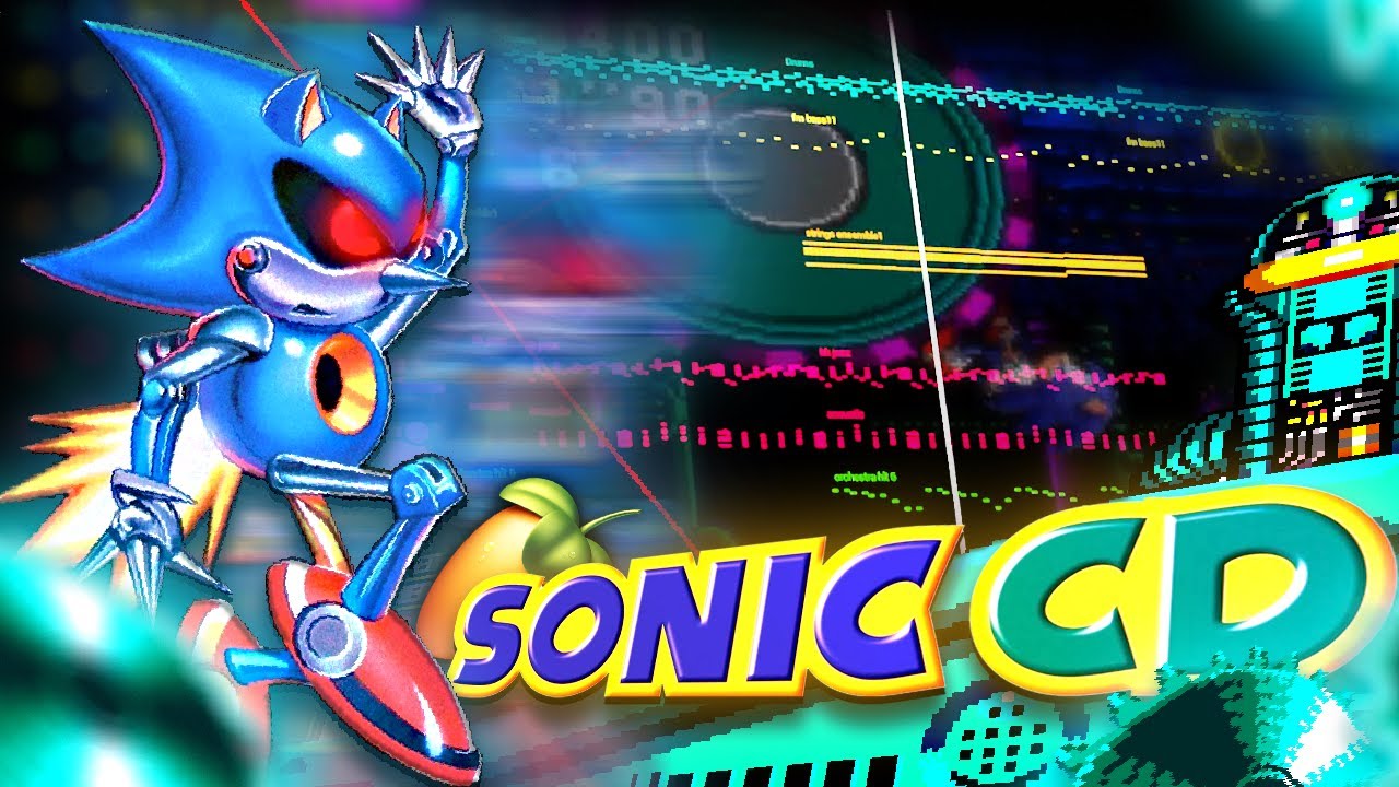 Sonic CD - Metallic Madness JP (1993) FL Studio Mobile Cover