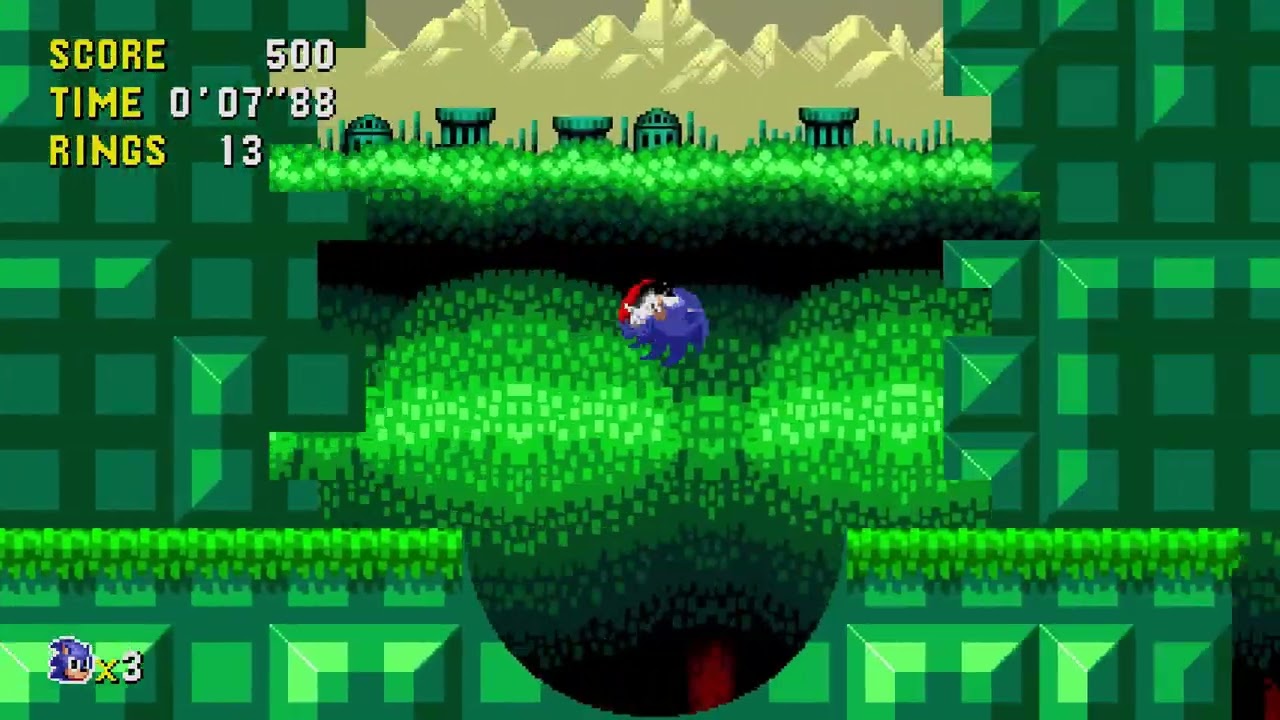 Sonic CD Dubious Depths Modern Restoration Unused SHC 2023 trailer