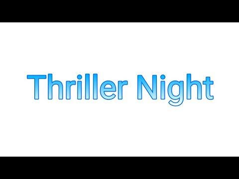 Sonic Couples - Thriller Night | Made By: ZsonicxcoupleZ