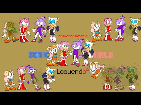 Sonic Girls Comic Fart: Completa + Bonus extra