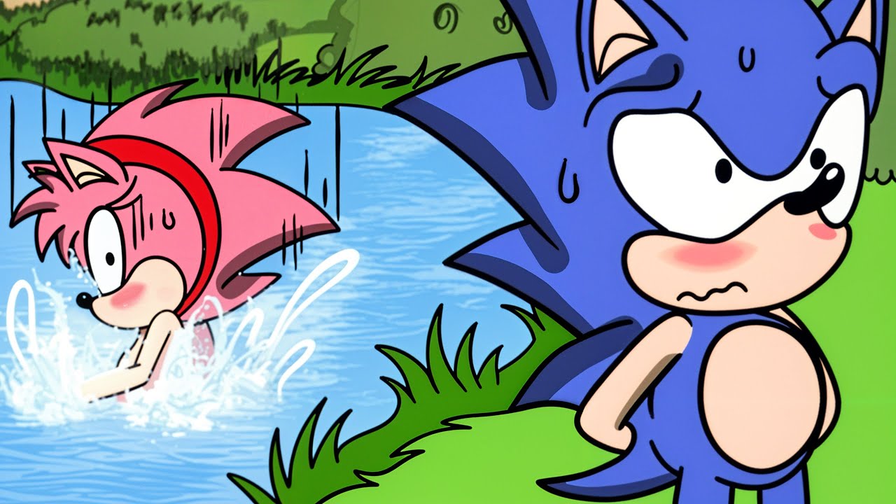 Sonic Got Into A Very Awkward Situation... [Sonic Comic Dub]