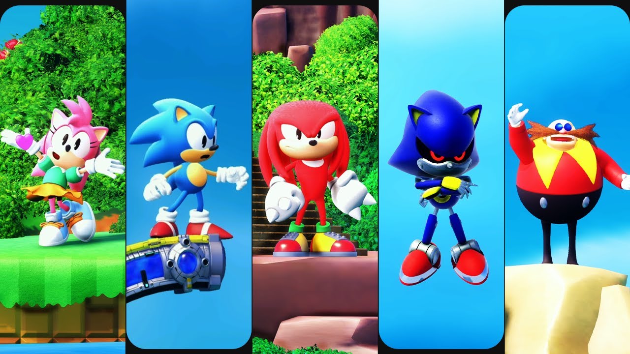 Sonic Origins Plus - All Idle Animations