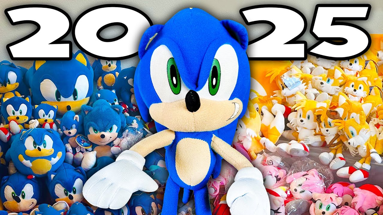 SONIC PLUSH COLLECTION - 2025