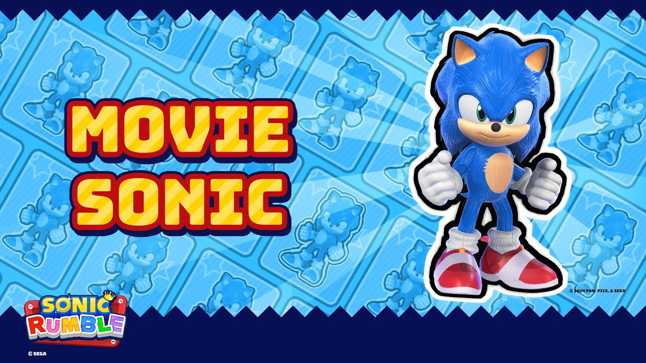 Sonic Rumble - Movie Sonic Pre-Registration Trailer
