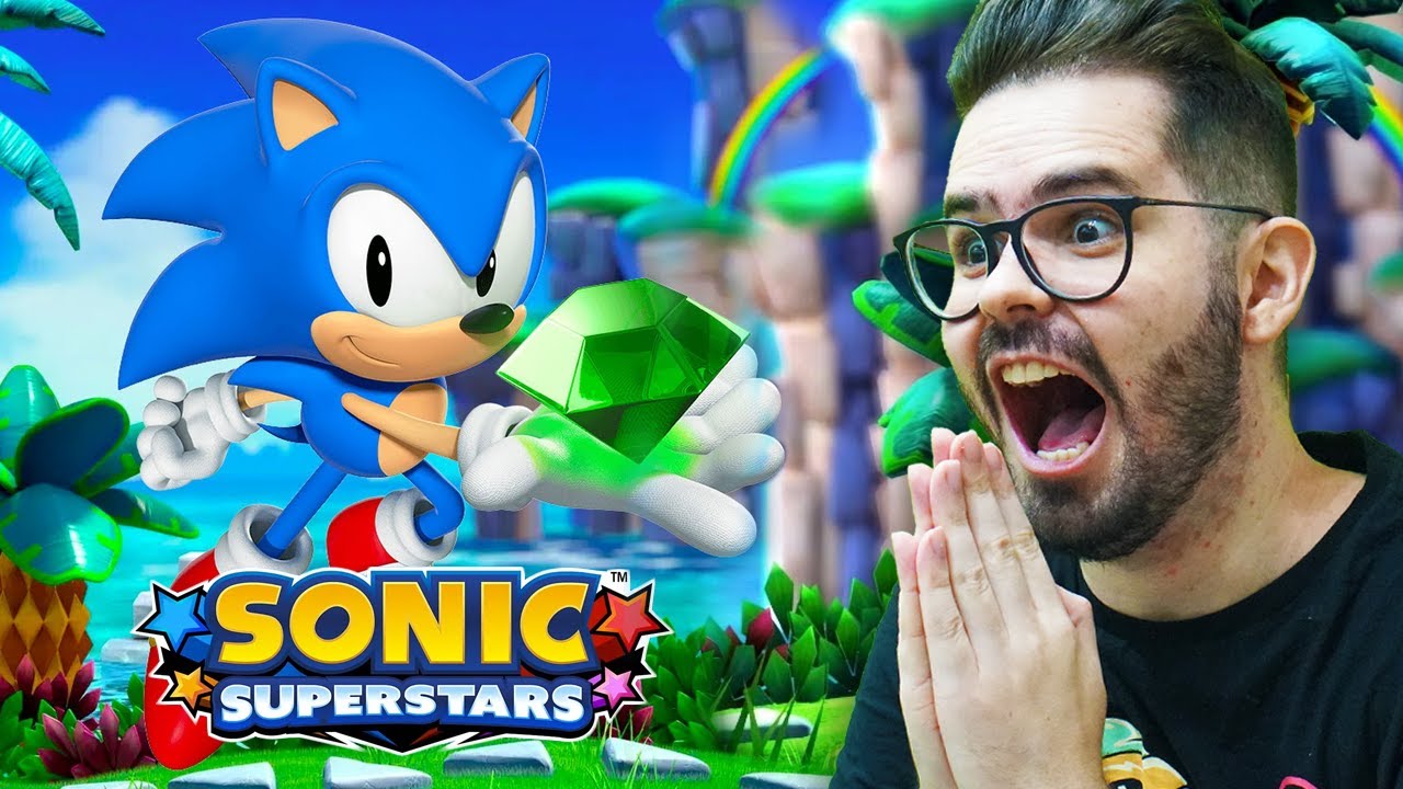 SONIC SUPERSTARS É O JOGO DOS MEUS SONHOS!