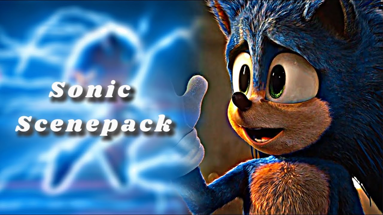 Sonic the Hedgehog | Best Scenepack in 4K Twixtor | Epic Moments