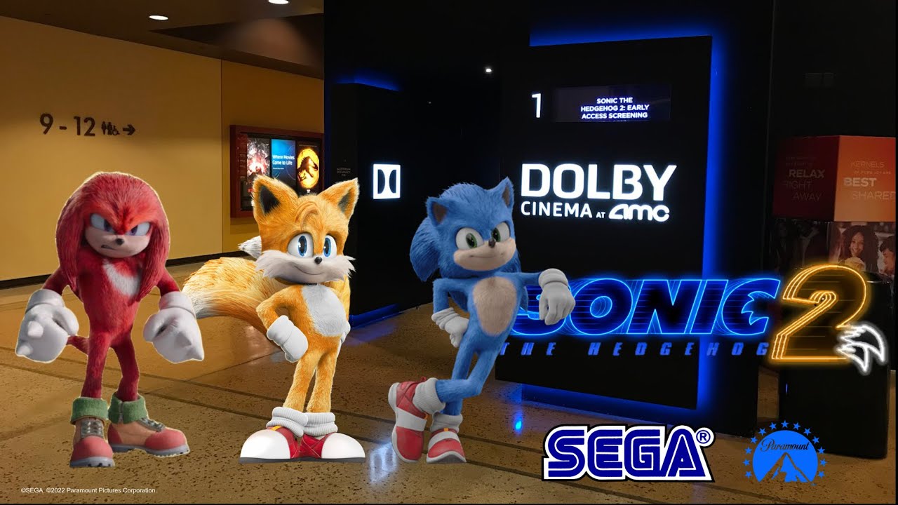 Sonic The Hedgehog 2 (AMC Theaters) Fan Event Vlog