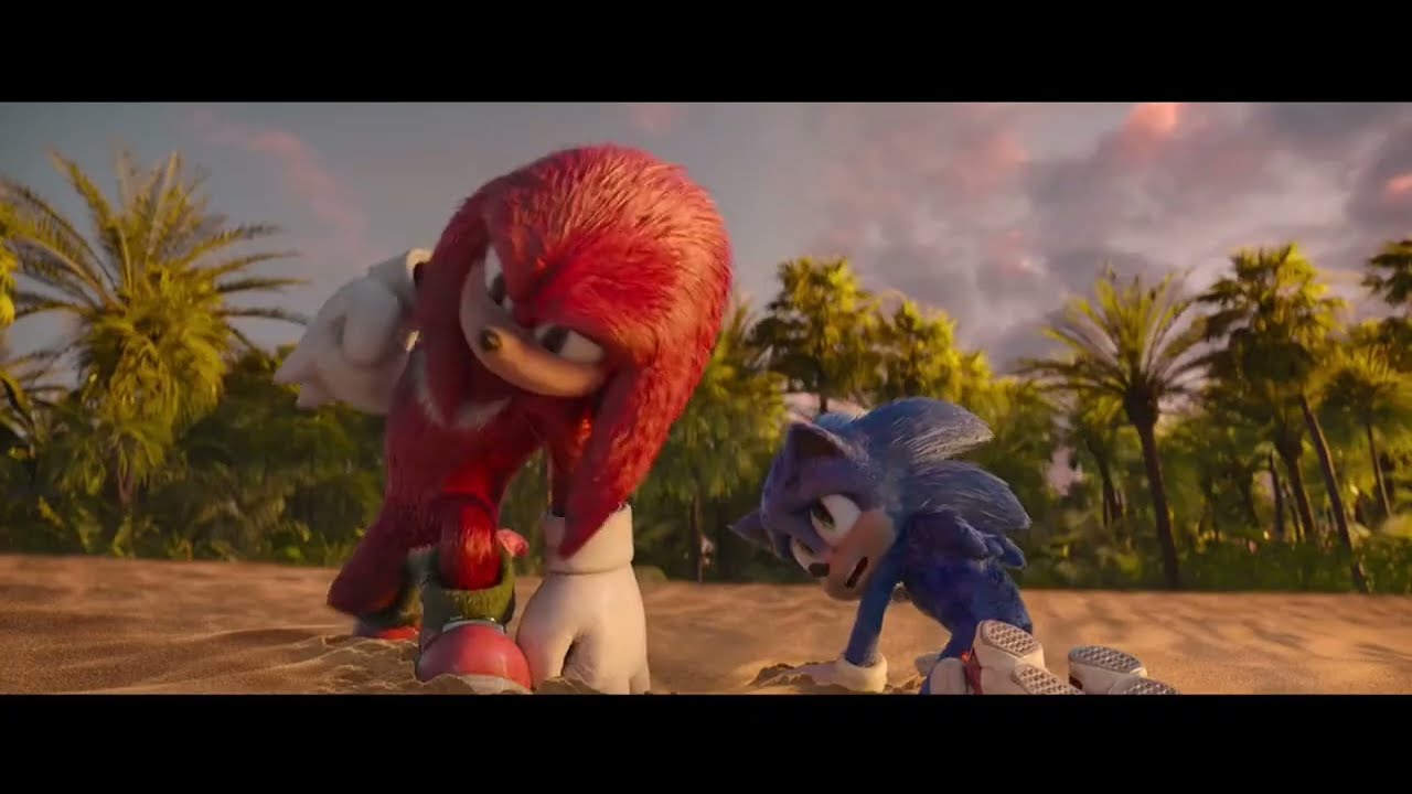 Sonic the hedgehog 2 “Sonic and Knuckles became friends”