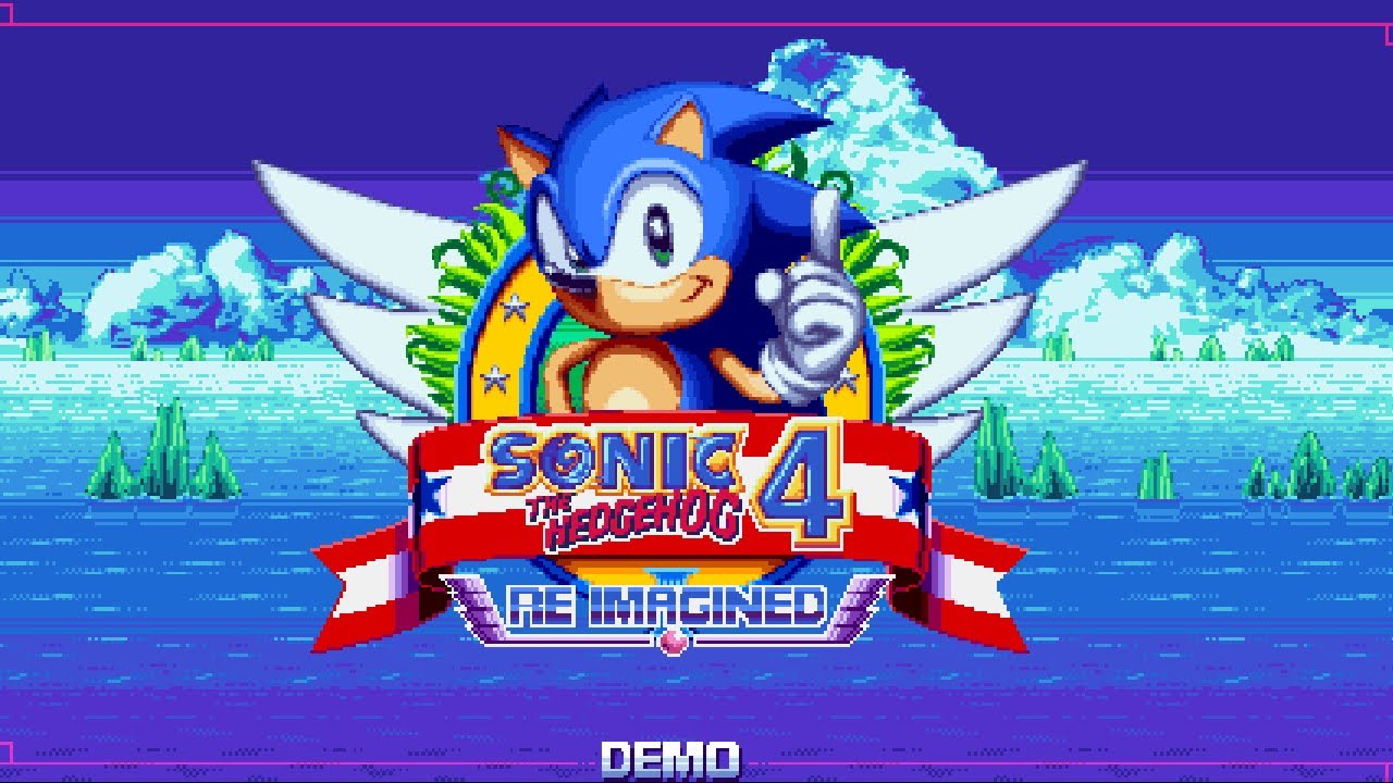 Sonic the Hedgehog 4: Episode 1 Re-Imagined (Demo Update) ✪ Walkthrough (1080p/60fps)