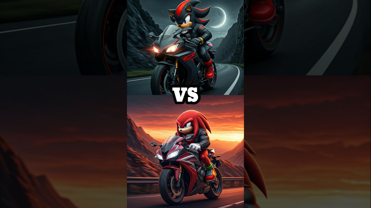 Sonic the Hedgehog and Shadow the Hedgehog vs Police (Dr. Eggman, Knuckles, Tail, Amy Rose)
