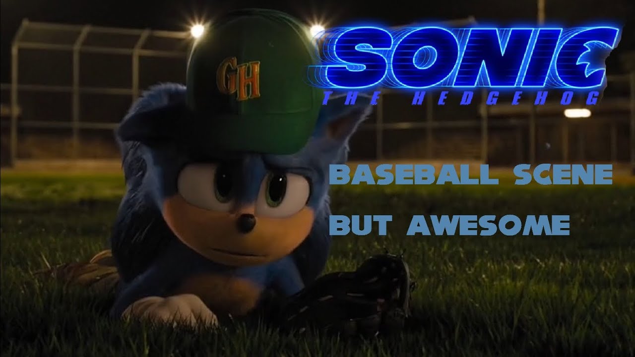 Sonic the Hedgehog Baseball Scene but with Game Music (Open Matte)