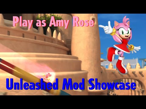 Sonic Unleashed Recomp - Play as Amy Rose - Mod Showcase