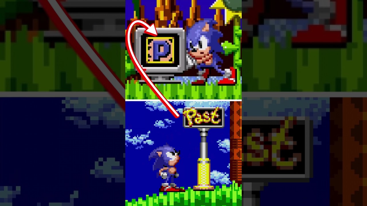 Sonic Unlocks TIME TRAVEL ABILITY in Sonic 1, 2, 3 A.I.R.! ⏰ Sonic Shorts #sonicshorts
