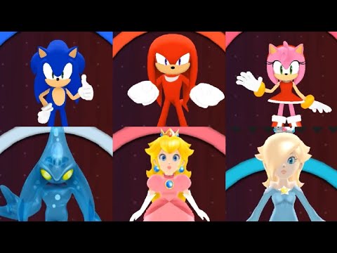 Sonic World R9 Characters Gallery