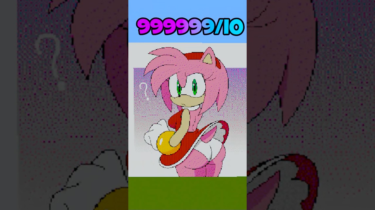 Sonic x Amy Rose/ WAIT FOR IT... 🤪😋😍 #shorts