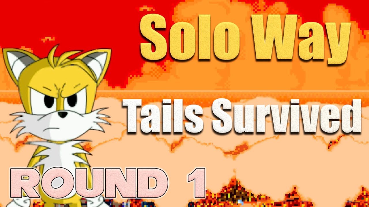 Sonic.Exe: The Spirits of Hell (Round 1) - Tails Solo Survivor - Walkthrough - Fan Game
