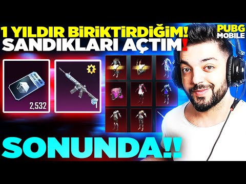 SONUNDA !! 1 YILDIR BİRİKTİRDİĞİM SANDIKLARI AÇTIM