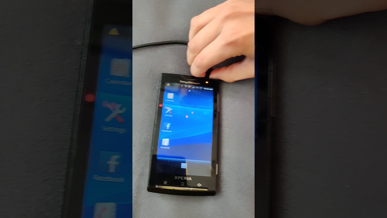 Sony Ericsson Xperia X10i - Low battery