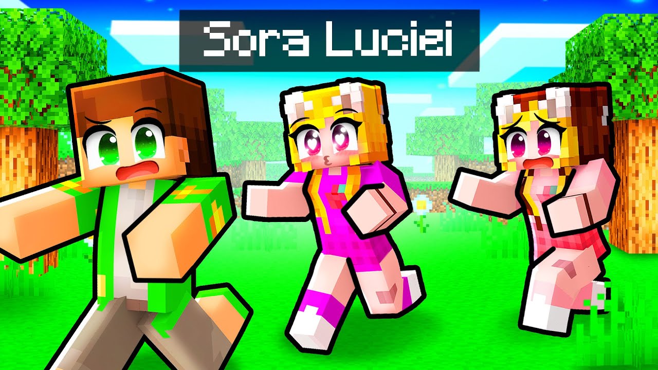 SORA Luciei are *CRUSH* pe Jakey in Minecraft...