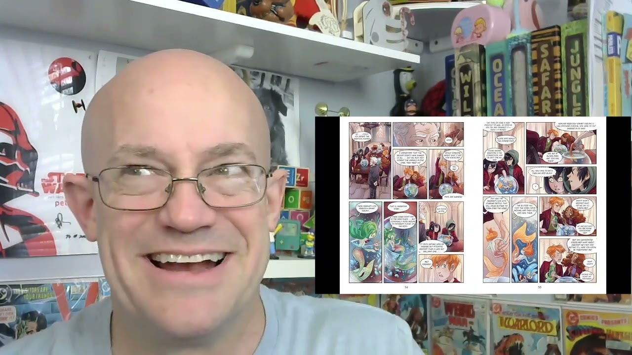 Sorceline, ethereal graphic novel with manga touches for upper elementary