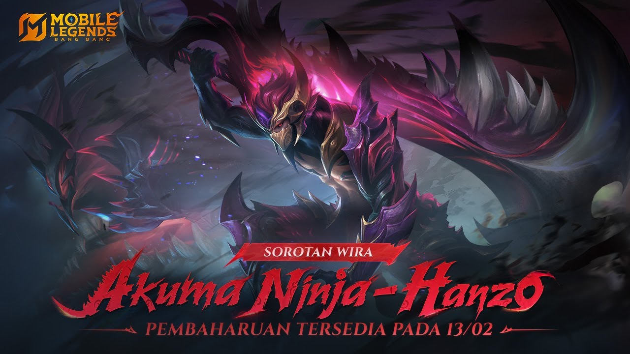 Sorotan Wira | Hanzo | Akuma Ninja | Mobile Legends: Bang Bang