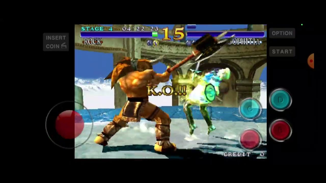 Soul Calibur  Rock Kos Sophitia  Ryona 2