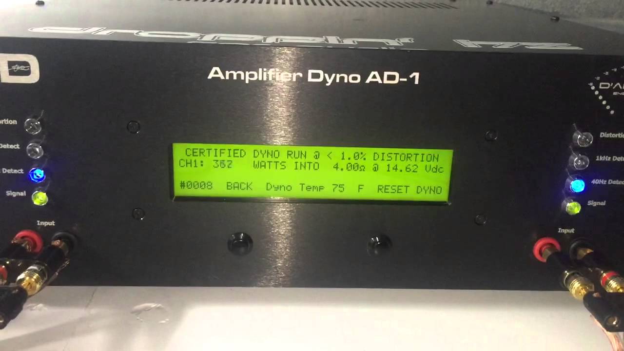 Sound Magus DK1200 Amp Dyno Test