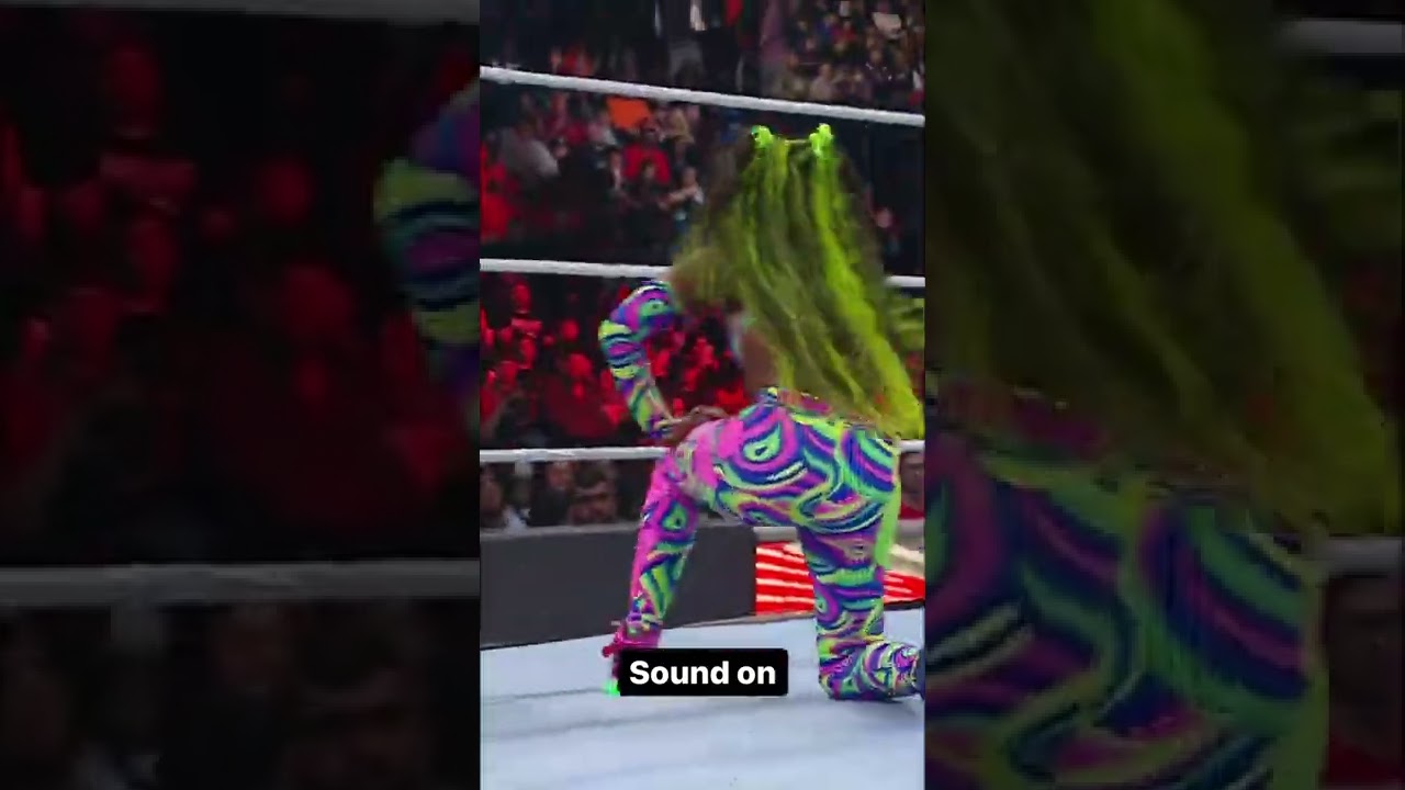 sound on 🔥 #wwe #shorts #naomi #livmorgan #topwwemoment