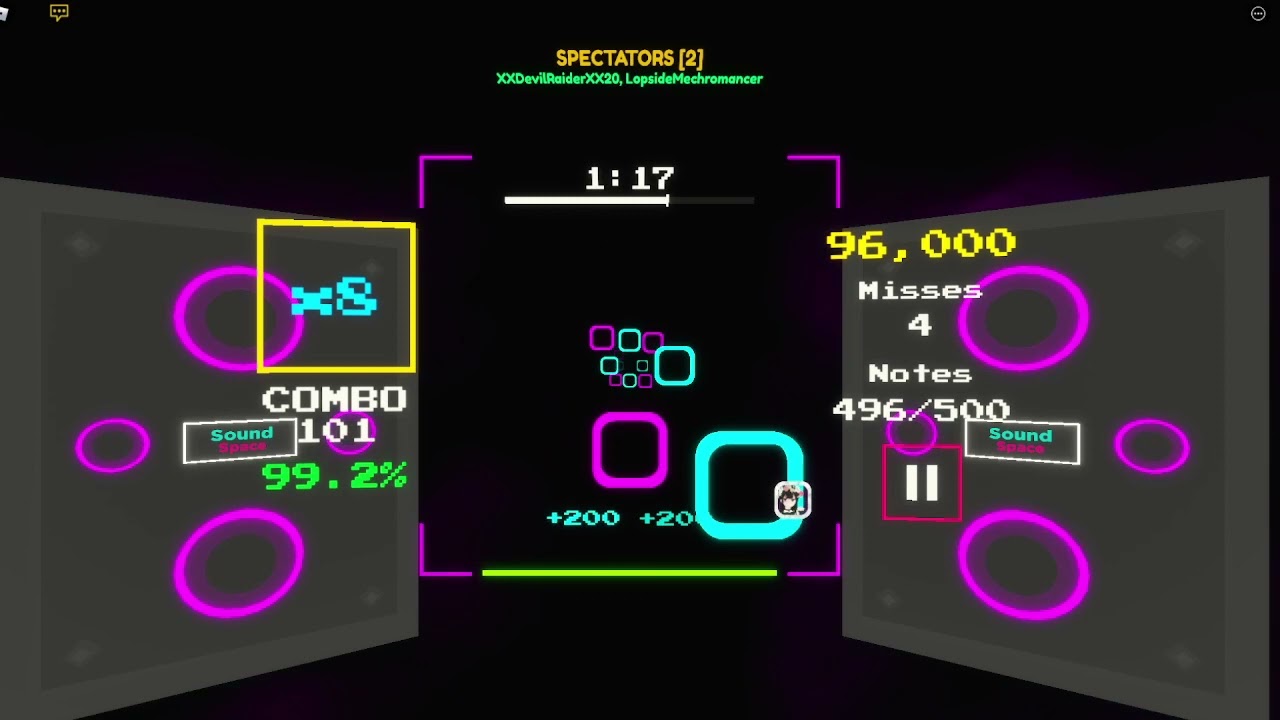 (Sound Space) RyonoCore - Party Games (Stuffy Bunny) | 99.1acc NP NM