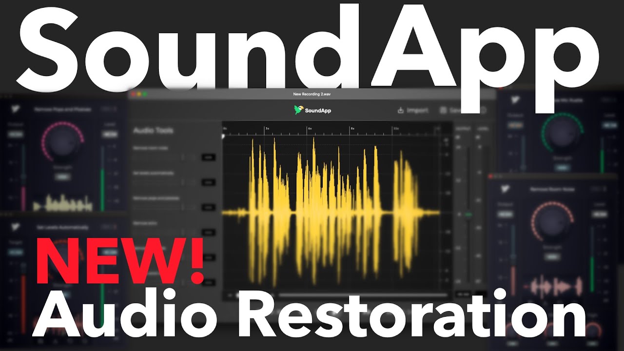 SoundApp by CrumplePop | New Audio Restoration Suite