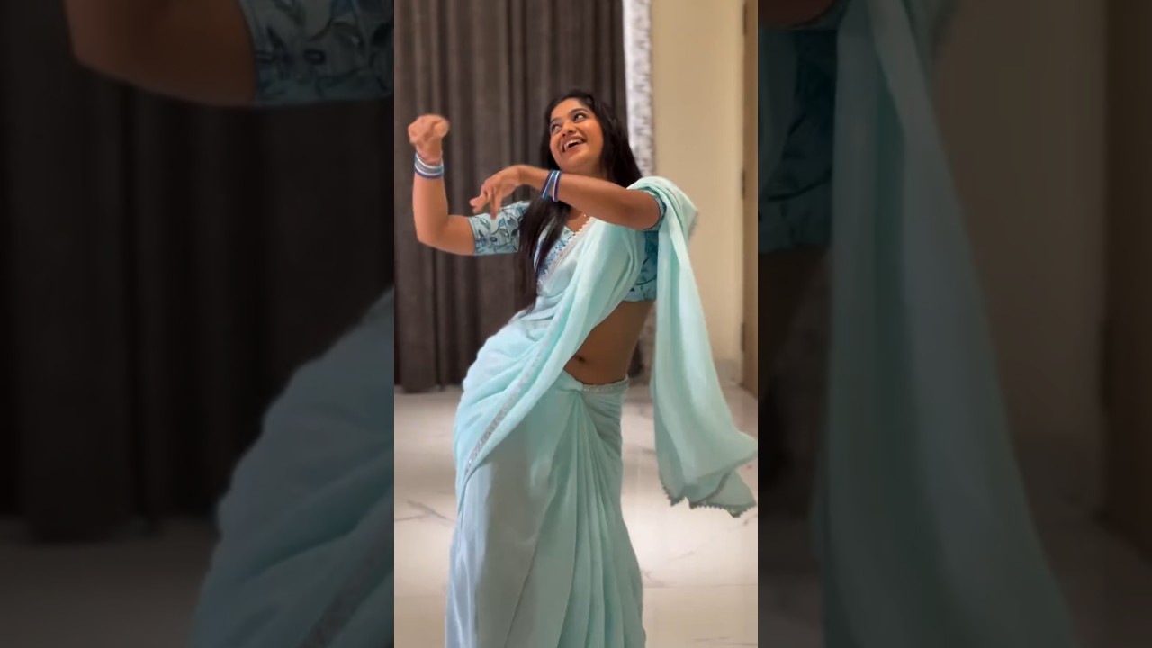 Soundarya reddy hot dance for hilesso hileesa song in saree#hotreels#soundaryareddy#ytshorts#shorts