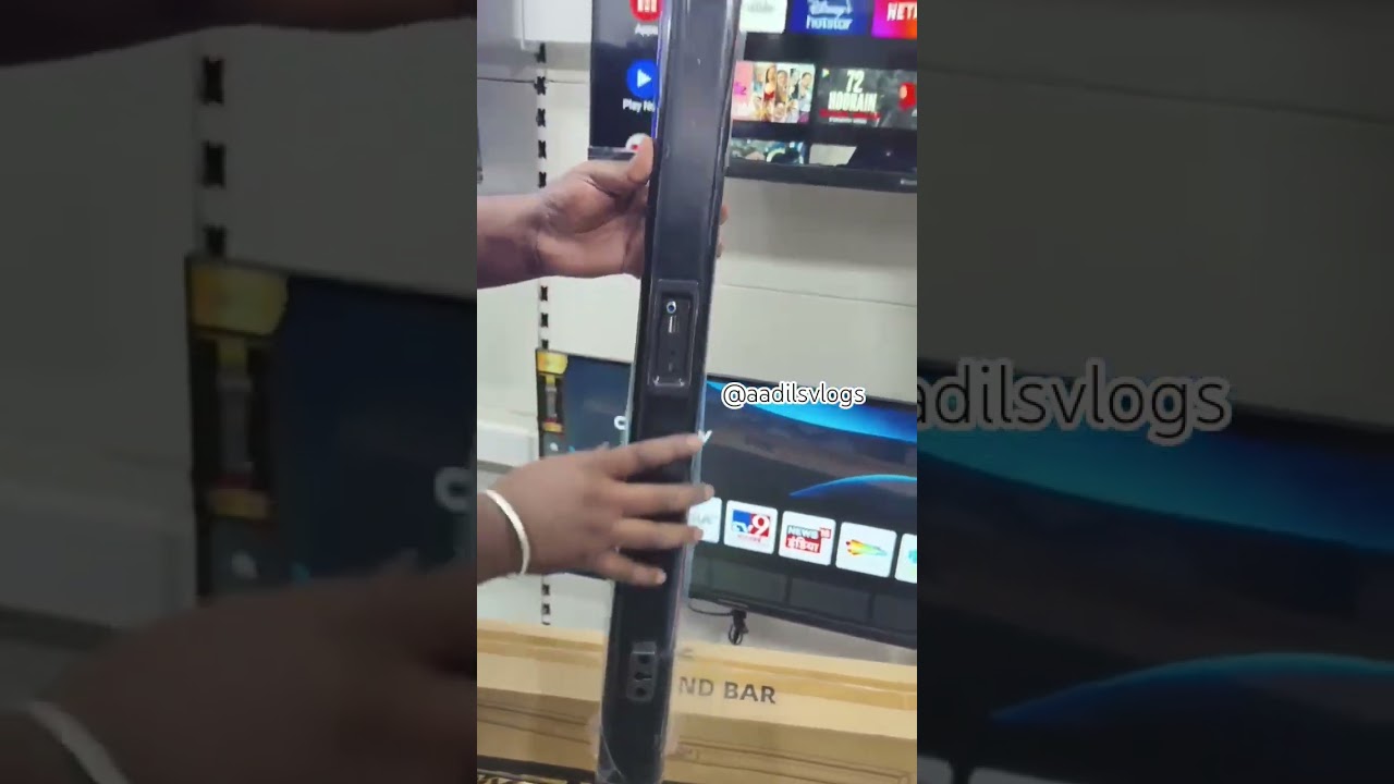 *Soundbar*• Battery 🔋 Type • Type C DC 5 volt • Aux to Aux TV • Configuration 2.2 chanel • Bluetooth