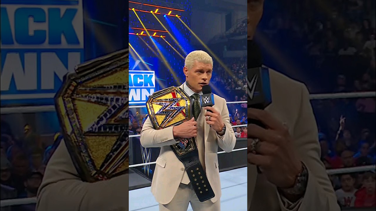 Sounds like Cody Rhodes is looking to make 2024 an even BIGGER year for himself... 👀