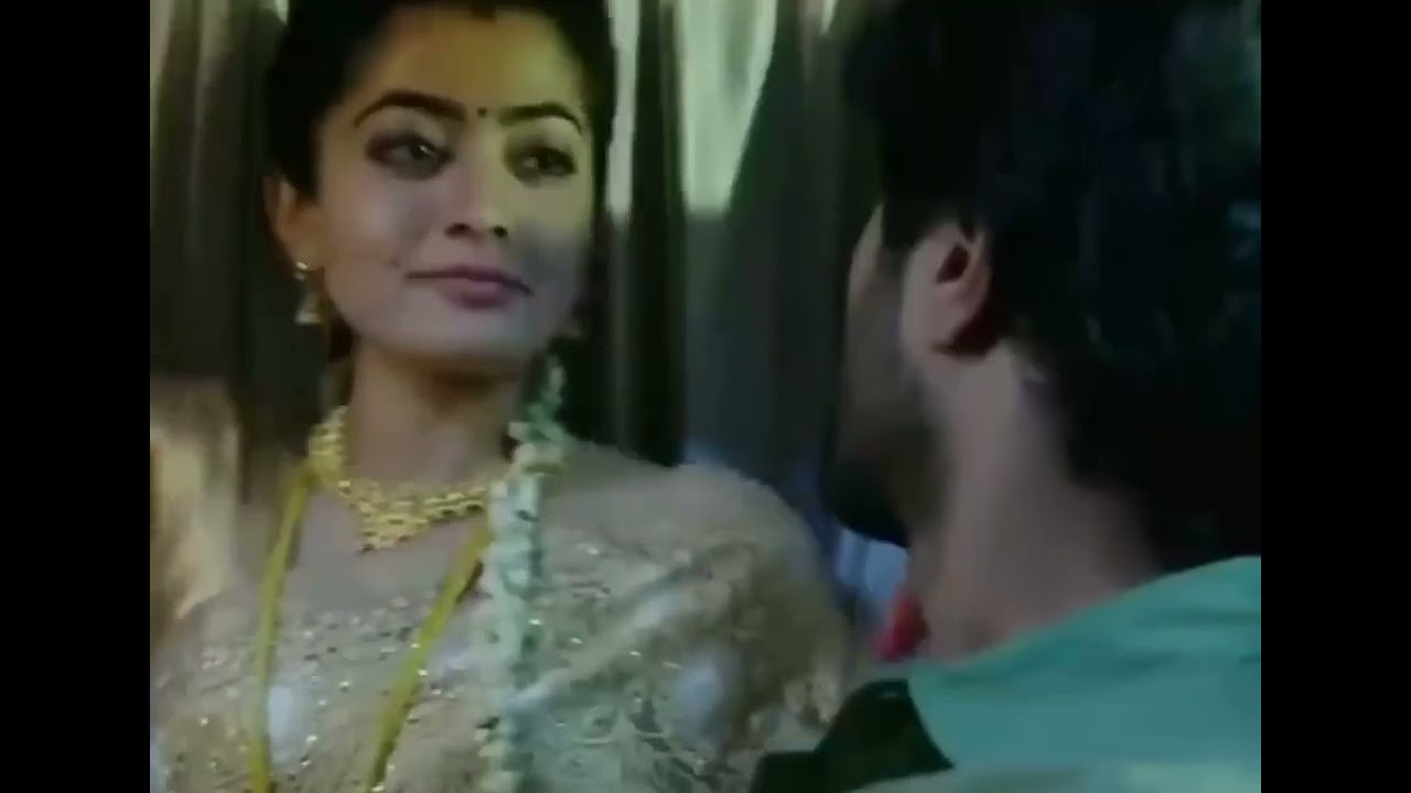 South Indian Actor Rashmika Hot Kiss