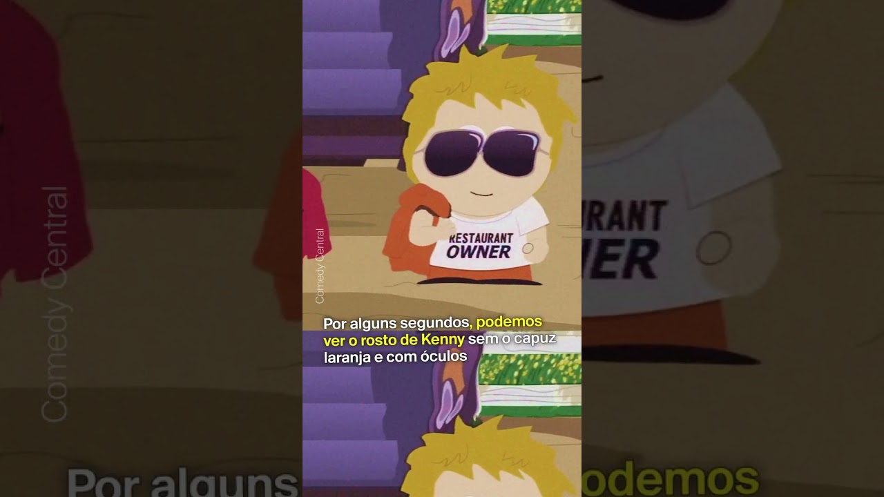 South Park revela rosto de Kenny mais uma vez