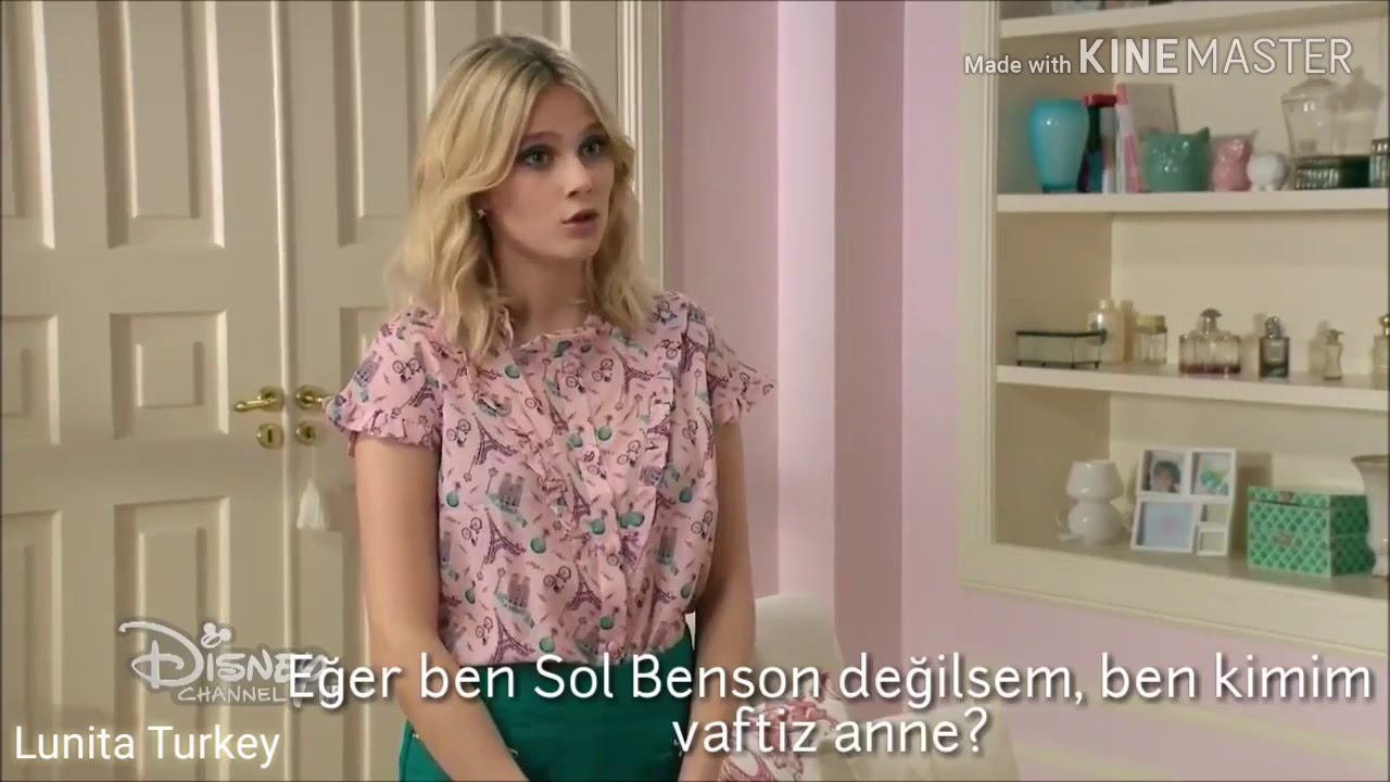 Soy Luna | 2. Sezon 66. Bölüm | Sharon Ambar'a Sol olduğunu söylüyor - Türkçe Altyazılı