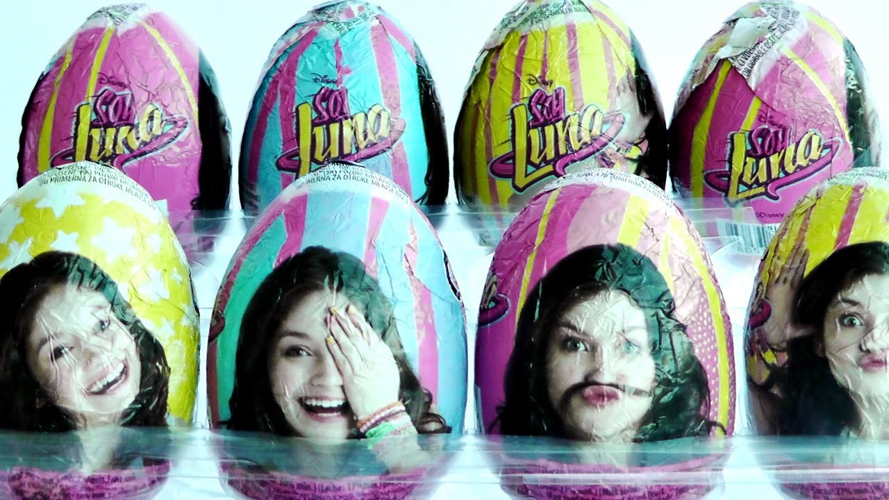 SOY LUNA HUEVOS KINDER SORPRESA EN ESPAÑOL.