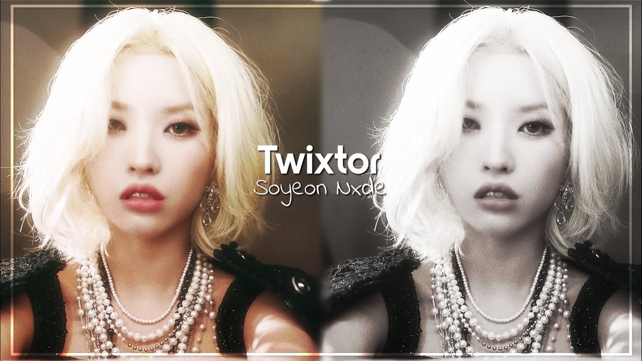 Soyeon nxde twixtor clips 4k