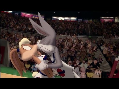 SPACE JAM - Bugs Bunny Kisses Lola Bunny Back! (Blu-Ray Version) [Last Scene]