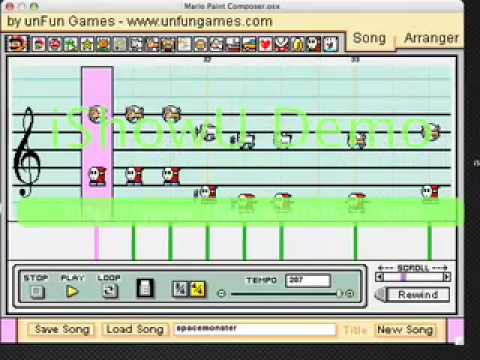 space monster mario paint composer cover