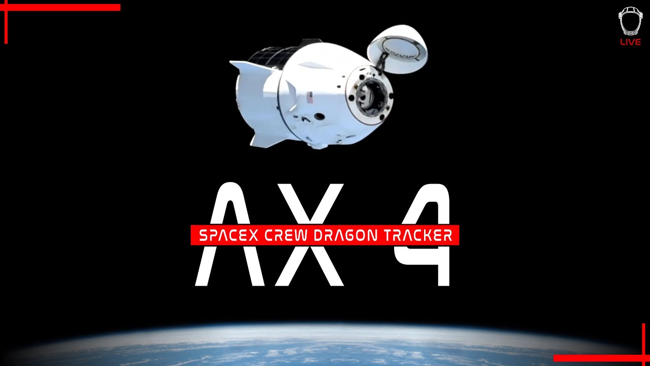 SpaceX AX-4 Crew Dragon Tracker
