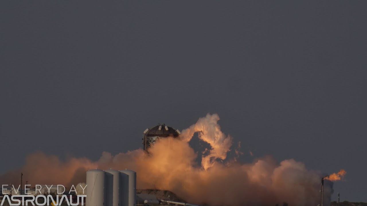 SpaceX's StarHopper Abort (slow motion 4K)