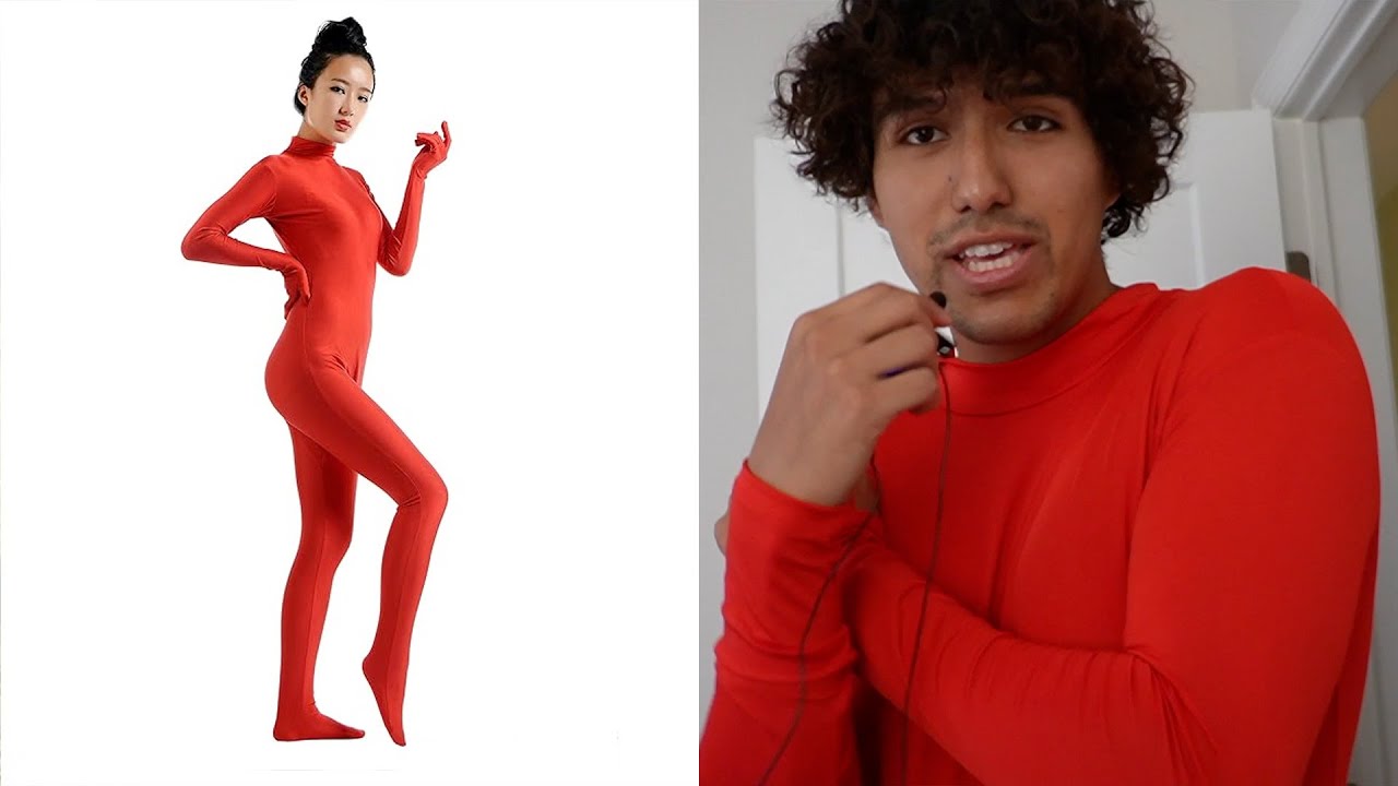 Spandex Red Bodysuit Review