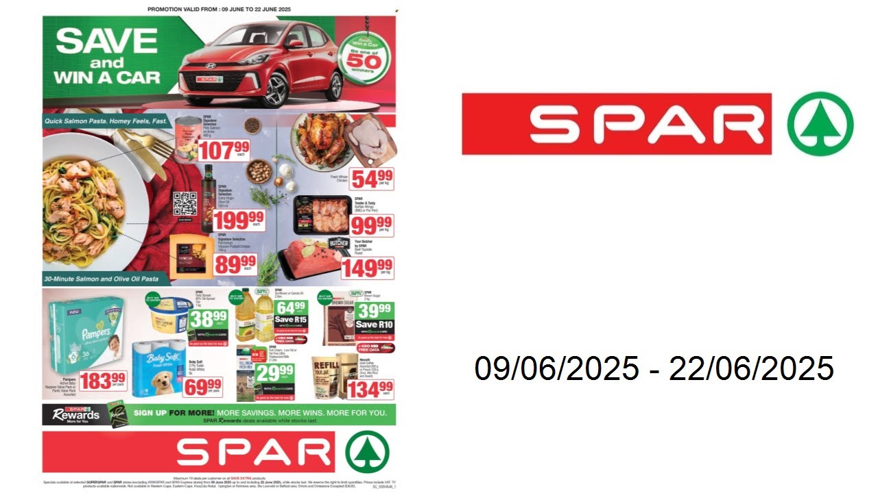 SPAR specials - Specials - 09/06/2025 - 22/06/2025